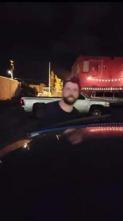 Guy knocks out a female