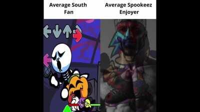 South is harder on normal difficulty, spookeez is harder on hard difficulty