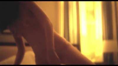 Rooney Mara hot riding in Side Effects (2013) - slowed at 60fps, zoom at her boobs