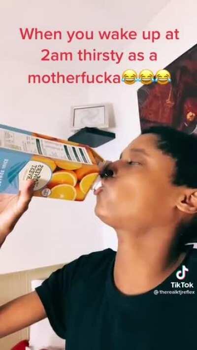 Why this nigga fuckin up the OJ like that