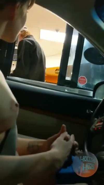 My friend failed senior year thanks to our history teacher so I suggested he get some revenge by possessing her. We’re currently out in public with him topless in her body and I’m recording everything!