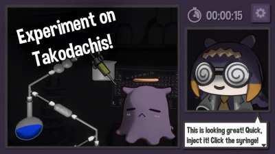 The Holoween games collection is out! It features smol Ame, Gura and Ina in fun & short games based on their halloween costumes!