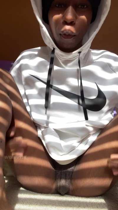 I wanna rub my pussy on your dick. It would feel good