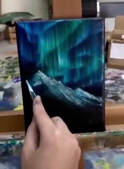 Aurora painting