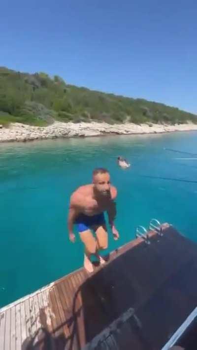 To do a backflip and impress the ladies