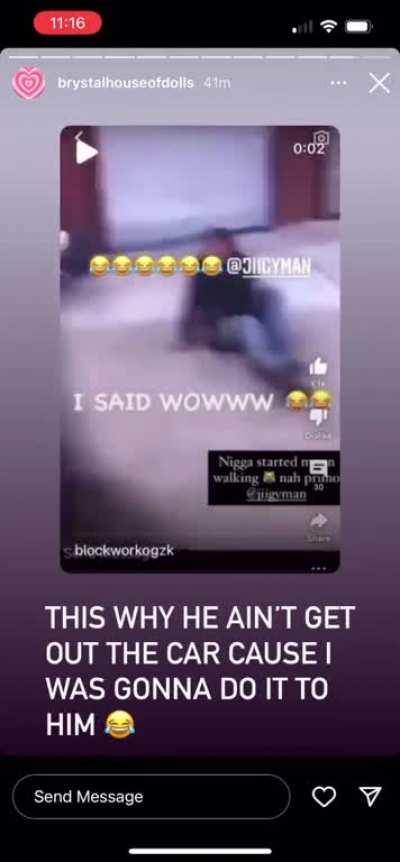 On this Twisted Tuesday: Lee Drilly’s GF talks crazy after getting the dust punched out of her