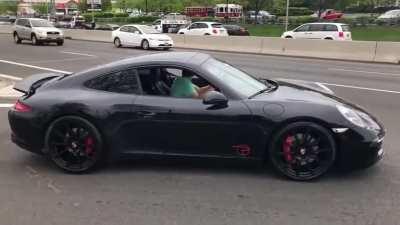 Dude with nice wheels can't get it quite right