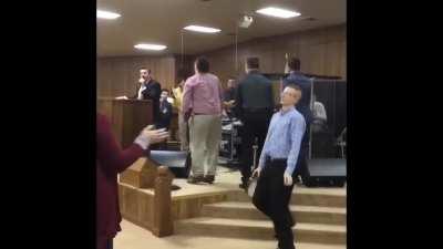 The dance is cringe, but doing it for an imaginary master is beyond