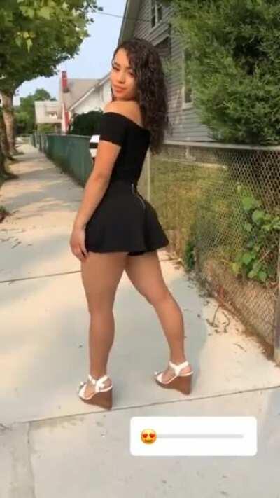 marbie doll black skirt