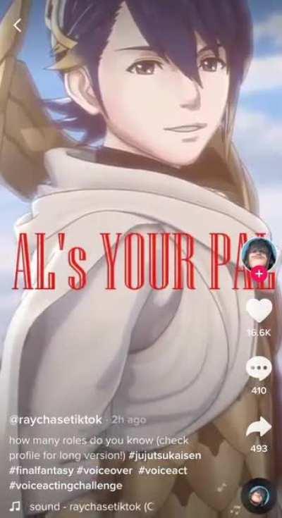 Appreciation Post to Ray Chase, VA for the True Prince