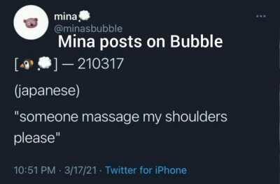 Anything for Mina