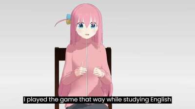 Bocchi's Voice Actor Played Among Us To Learn English.