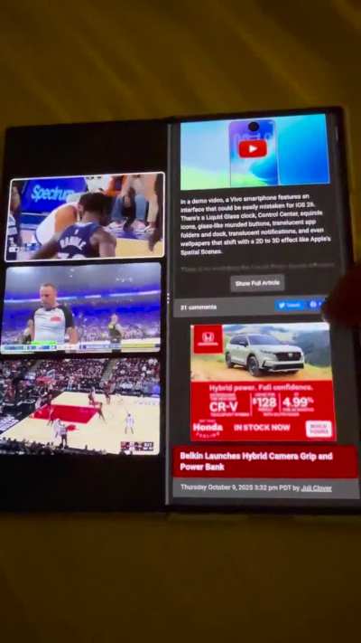 Make sure you explore multi tasking feature