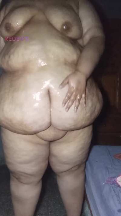 With oil to make it slippery 