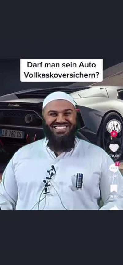 Vollkaskoversichert sein haram?