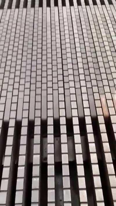 Suspension bridges aren't rigid and can move significantly in high winds. This dramatic footage shows the Verrazzano-Narrows Bridge in New York City swaying and producing eerie noises as its expansion joints creak and shift.