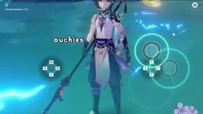 Playing lyre in co-op be like