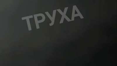 Drone impact in kyiv, ukrain.