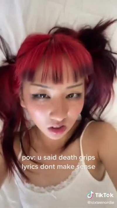 Yeah this is why everyone hates Death Grips fans...