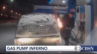 WCGW Thawing Out A Gas Pump With Fire?