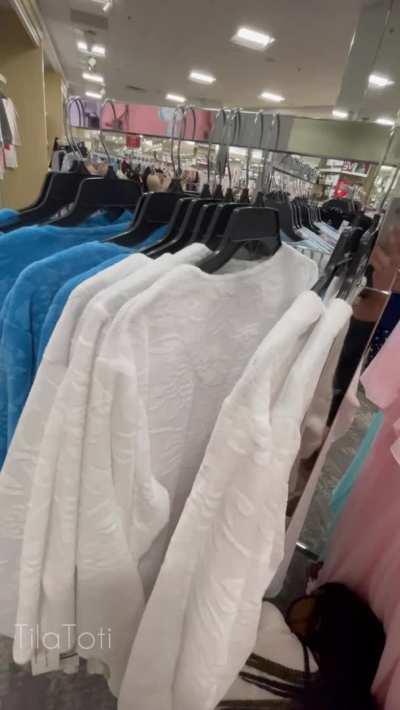 Just a quickie while shopping