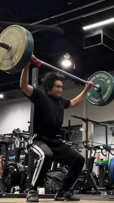 snatch 70 x 4, 80 x 2, 85 x 2