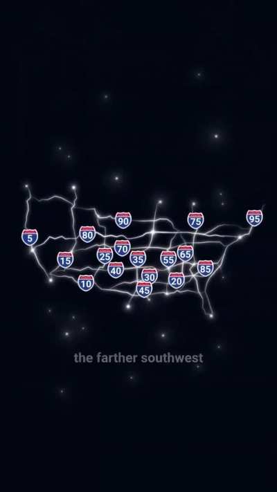 How U.S. interstate highways are numbered
