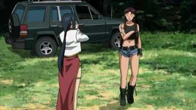 She called her chinglish [Black Lagoon]