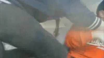 Lighting a piece of paper in the car goes wrong fast