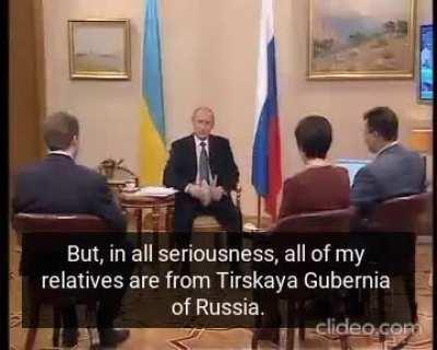 CIA mind control has been deployed, Putin now loves Ukraine