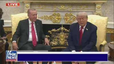 Trump: Rigged election. *points to Erdogan* He knows about rigged elections better than anybody.