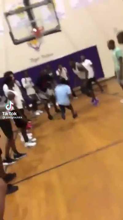 they forgot to catch lil bruh😂😂