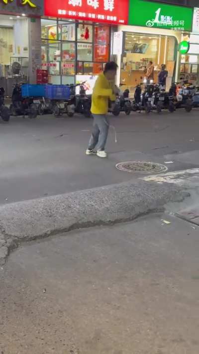 He is having a reeeeeaaally hard break up