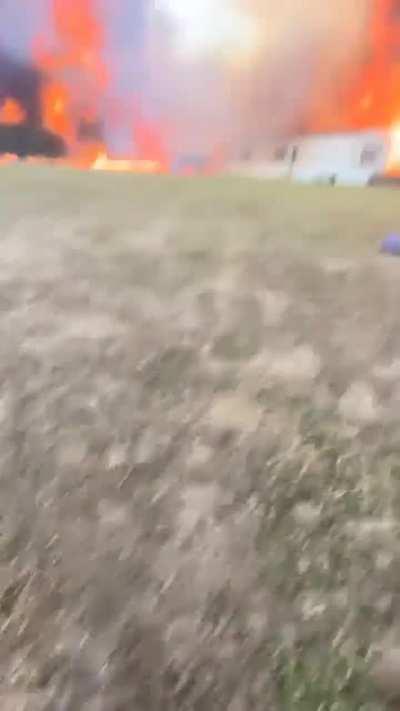 Wildfires happening in rural Louisiana