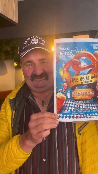 Robert67 nous invite à la fête de la bière (j'y serais) ptg70 la bise Armand du 70