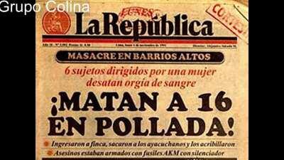 Un resumen satirico del Perú Republicano.
