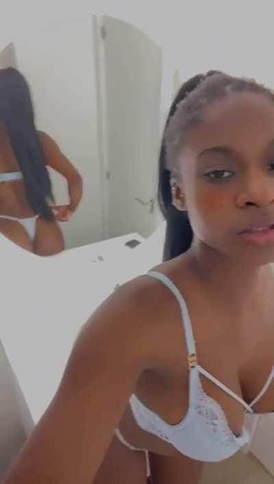 Would you follow me to the bathroom to get a taste?