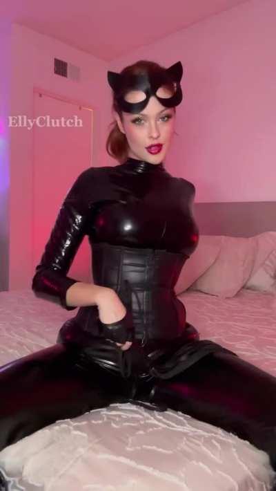 Nothing like some latex, a mask, and a flog.