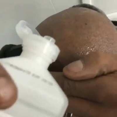 My drunk ass uncle will do anything for a couple of dollars smh