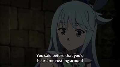 What happens in the stables, stays in the stables. [Konosuba]