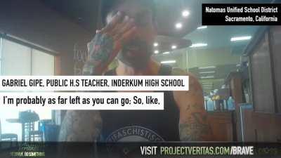California High School AP Gov Teacher Admits Communist Indoctrination of Students