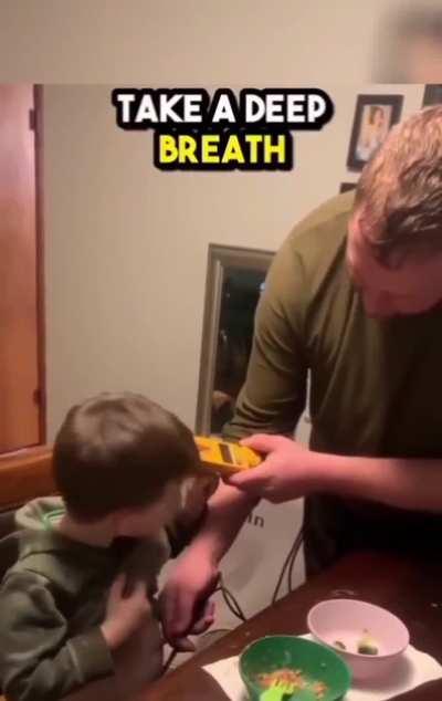 Dad tricks son into eating more vegetables 