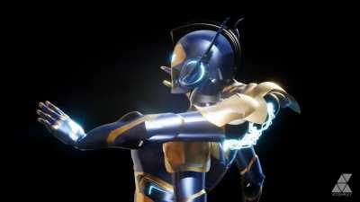 Iron Heart MK-II rendered in Unreal Engine 4