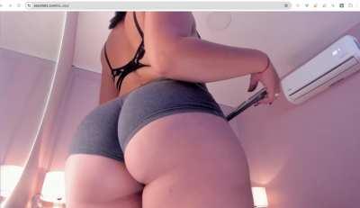 . My ass is your only focus, all day long.