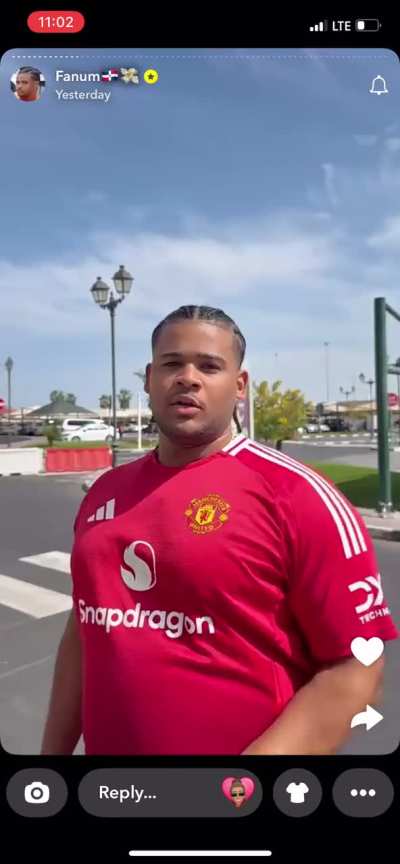 Damn why Snapchat fake violate Fanum like that 👀