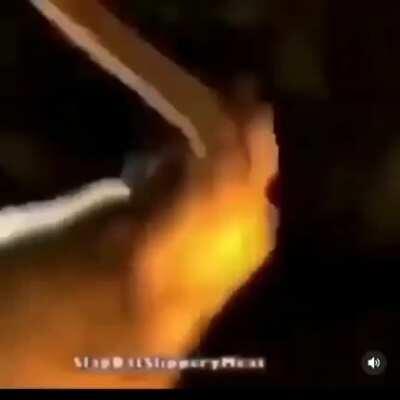 a great song by the fire