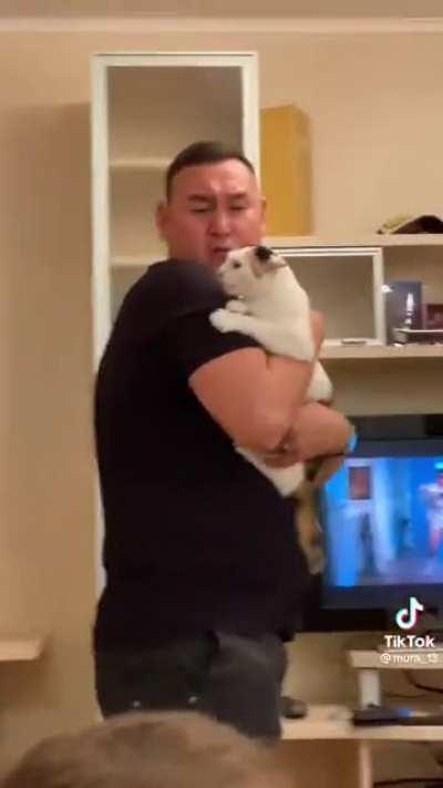 Defending their human