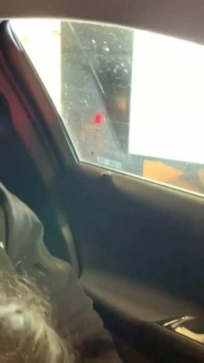 I let him use my mouth at Chick-Fil-A