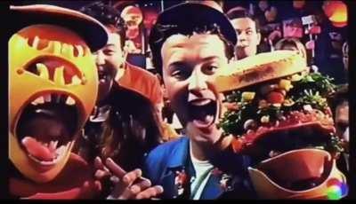 AI generated hamburger commerical 