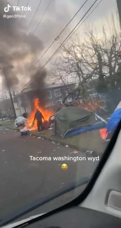 Fire in Hilltop making rounds on tiktok